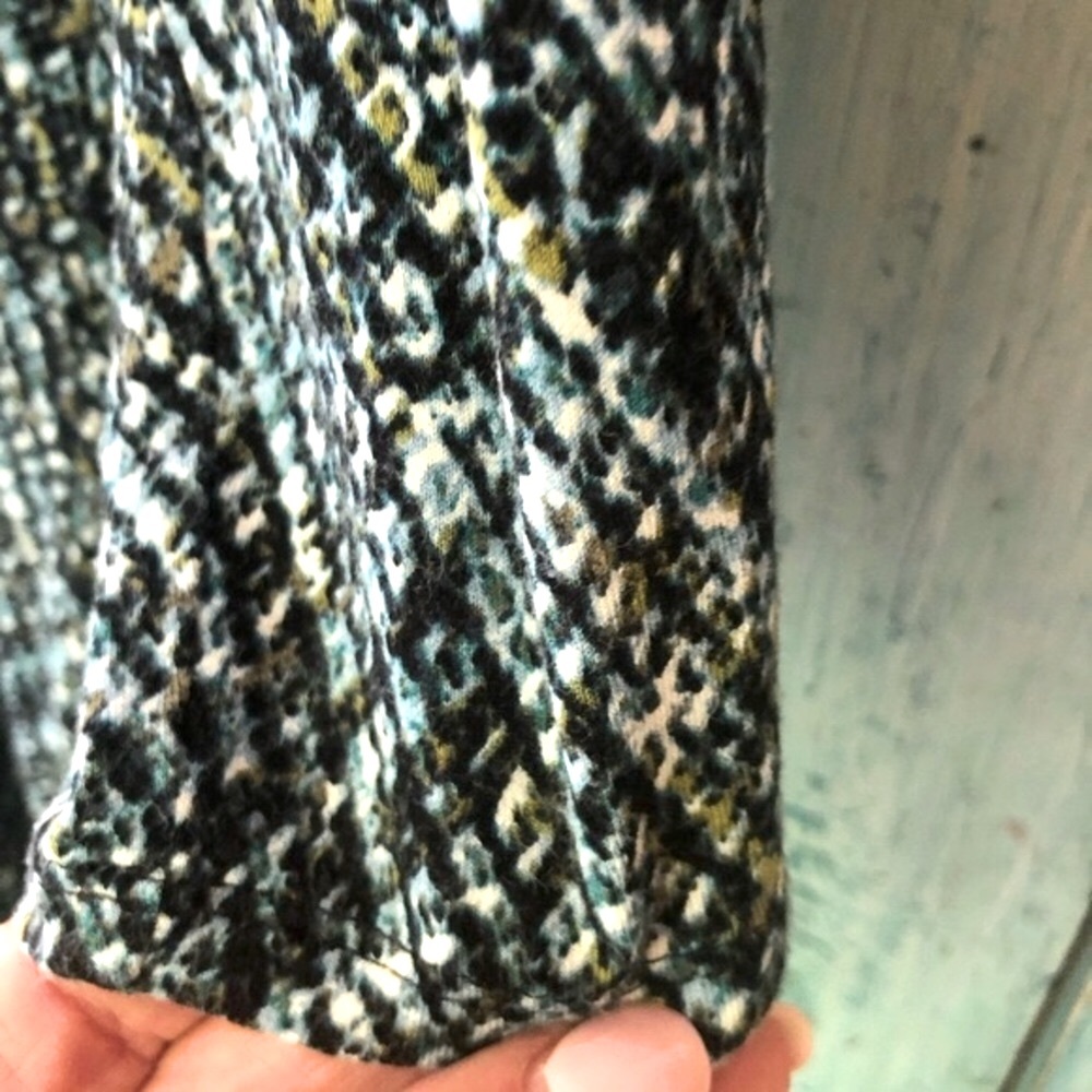 j.jill wearever top in shades of black, blue, taupe, & cream; perfect any season - Picture 5 of 11